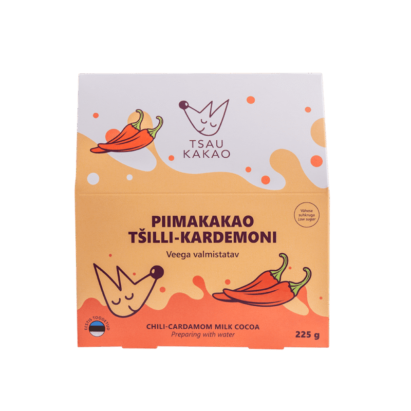 Piimakakao tšilli ja kardemoniga 225g