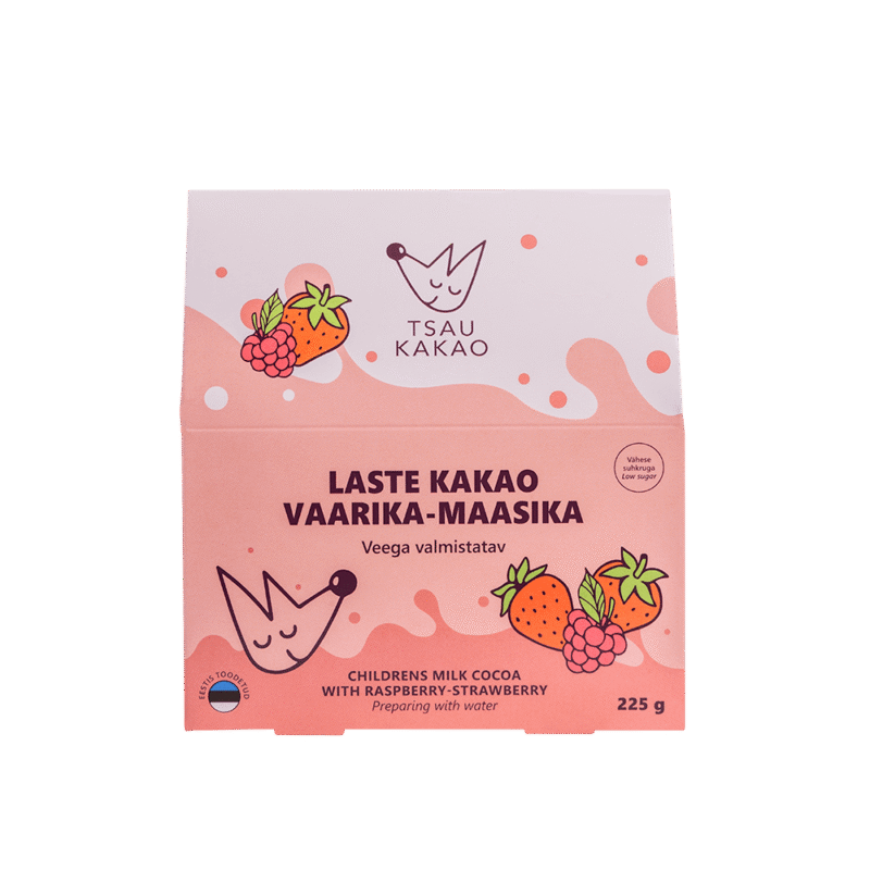 Vaarika-maasika kakao lastele 225g